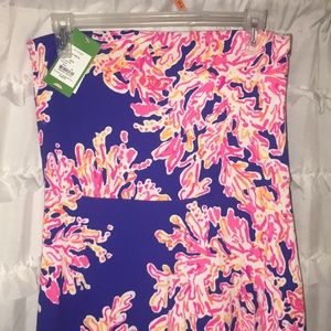 New with Tags Strapless Lilly Pulitzer Dress